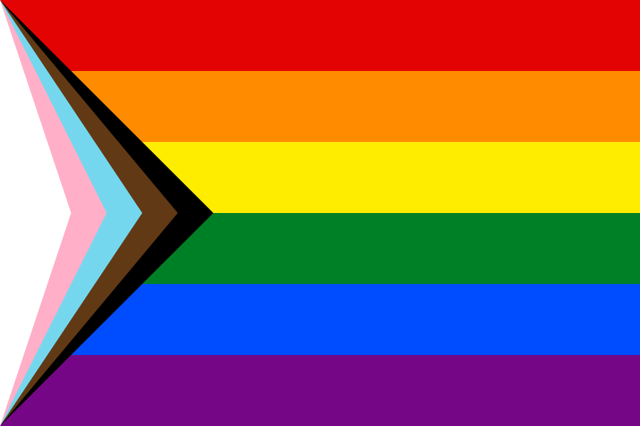 Progress Pride flag